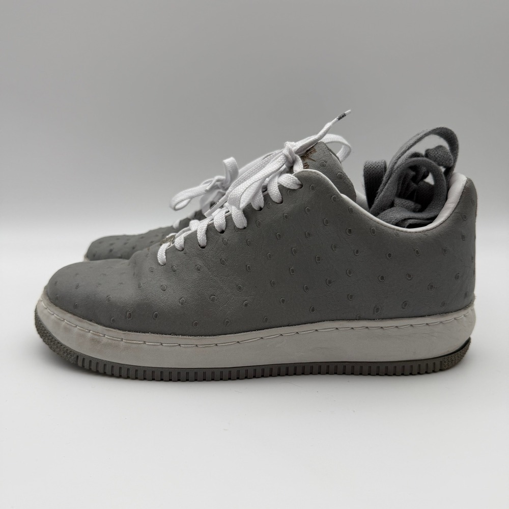 Nike Air Force 1 Supreme Seamless Ostrich Mens 9.5 Rare Shoes Sneakers Project - Picture 1 of 8